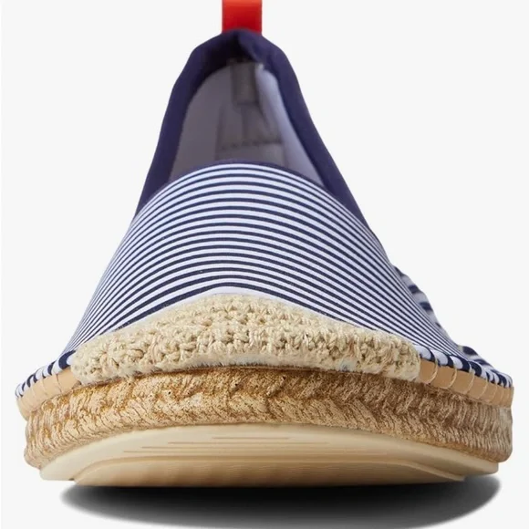 NEW💙🤍Sea Star Beachcomber Espadrille ShoesNavy/White Microstripe $109 onAmazon - Picture 2 of 8